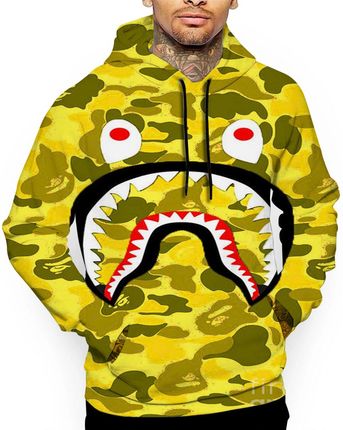 bape-bluza-436drh-1.jpg Męska bluza z kapturem typu S Standard Bape Shark Ceny i opinie Ceneo.pl - obrazek 1