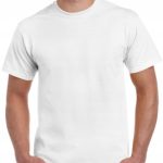 T SHIRT tshirt KOSZULKA ODZIEŻ BLUZKA GŁADKA BEZ NADRUKU MĘSKA BIAŁA L