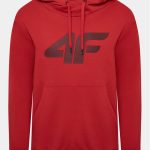 4F Bluza 4FSS23TSWSM353 Czerwony Regular Fit | Modivo.pl