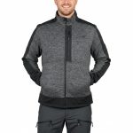 BLUZA 4F trekkingowa rozpinana SWETER WINDPROOF wiatroodporna szara r. S SPORT4U