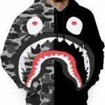 Męska bluza z kapturem Bape Shark Mouth 8 Ceny i opinie Ceneo.pl