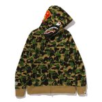 Bluza z kapturem CAMO SHARK – eu.bape.com