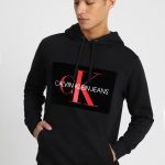 Calvin Klein Bluza męska czarna z kapturem S OVERLOOK : OVERLOOK