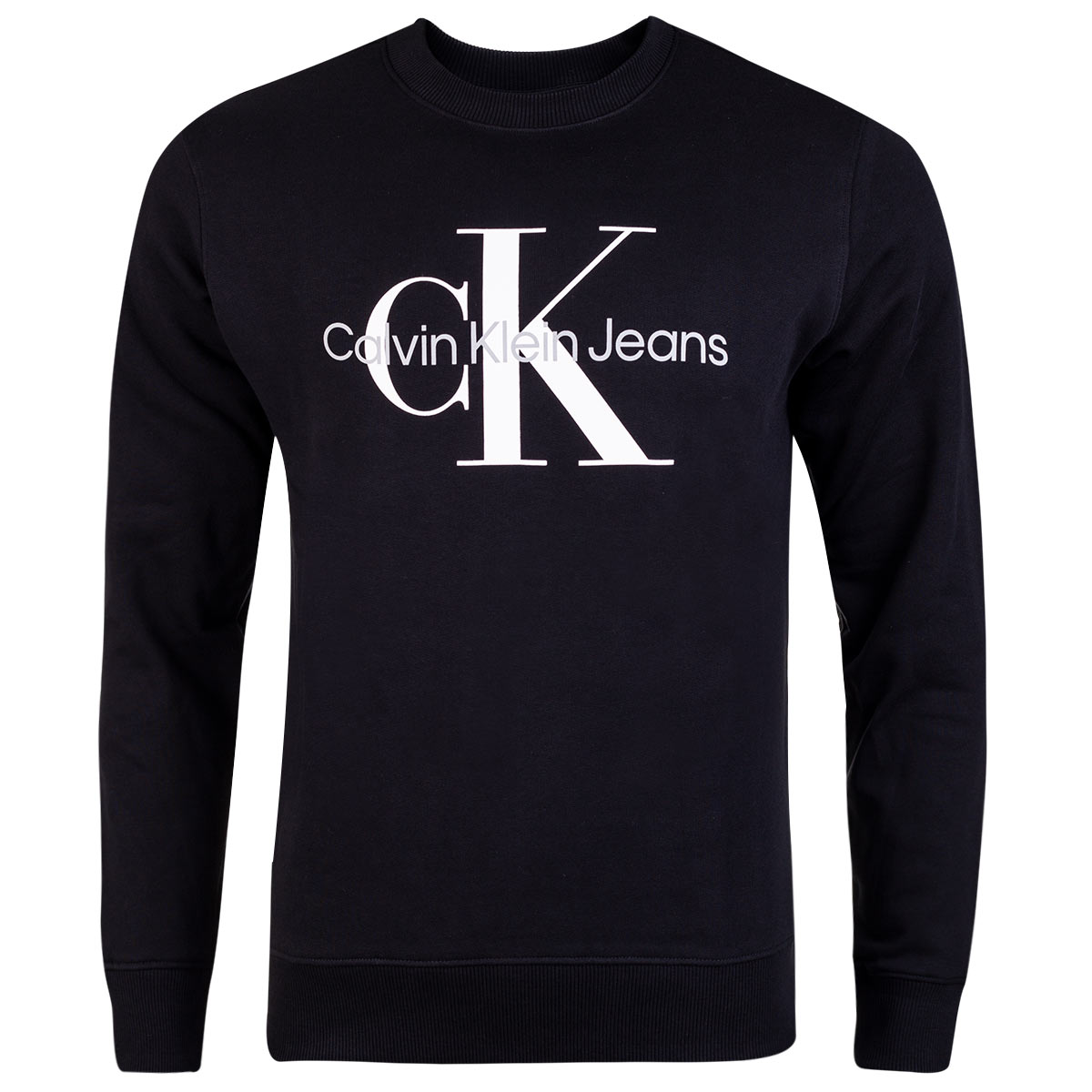 bluza-ck-meska-548afy-1.jpg Calvin Klein Bluza Męska Cienka Core Monogram Crewne Black J30J320933 Beh Xl - obrazek 1