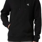 Calvin Klein męska bluza z kapturem Ckj Essential, Czarny, S : Amazon.pl: Moda