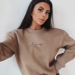 BLUZA MY COMFORT CIEMNY BEŻ