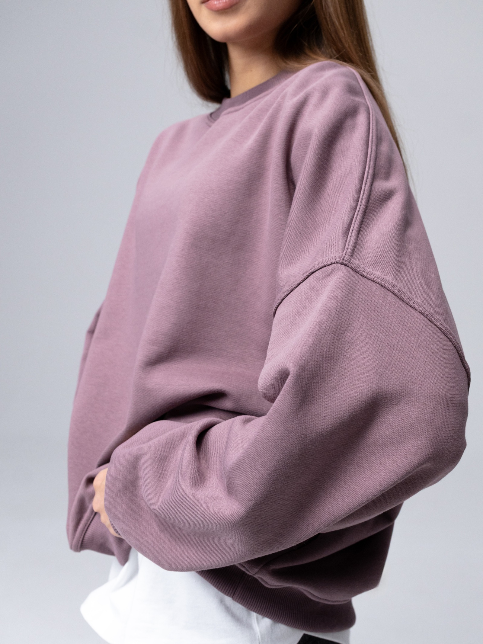bluza-damska-elegancka-865ozr-1.jpg Bluza Damska Shadow Purple wysoka jakość Filka Handmade - obrazek 1