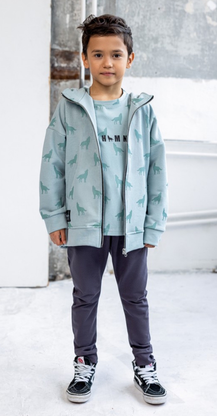 bluza-dla-chlopca-036gek.jpg Bluza Rozpinana dla Chłopca Miętowa MashMnie 152 158, mashmnie - obrazek 1