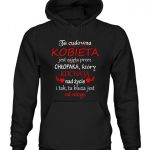 Bluza Damska z Kapturem Ta Cudowna Kobieta Jest Już Zajęta Przez Chłopaka II