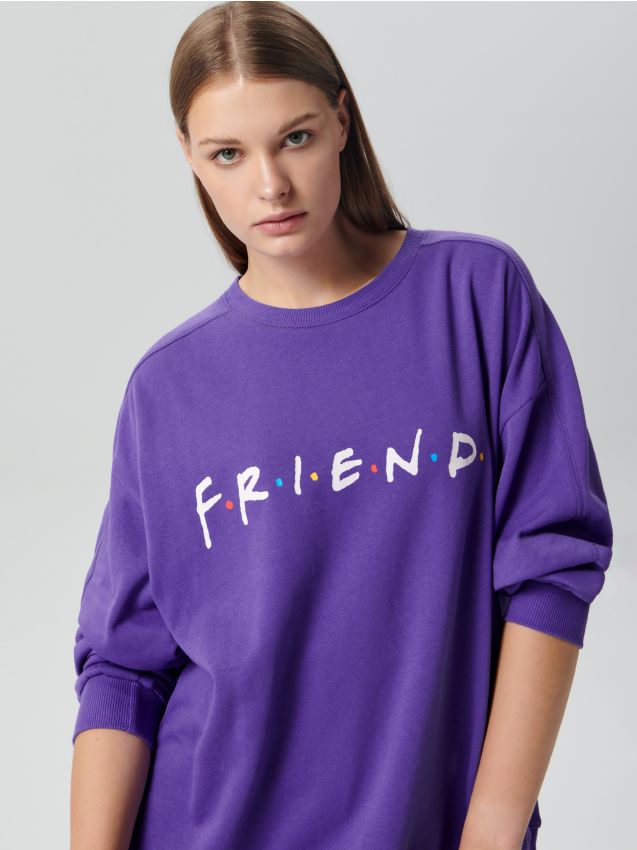 bluza-friends-389nmd-1.jpg Bluza Friends Kolor fioletowy SINSAY 4361N 45X - obrazek 1