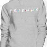Friends Damska bluza z kapturem (XXL, Czarny) Ceny i opinie Ceneo.pl