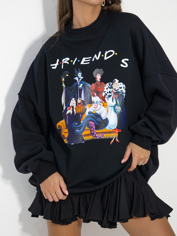bluza-friends-469wgb-1.jpg Bluza FRIENDS czarna - obrazek 1