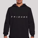 F4NT4STIC FRIENDS TV Bluza z kapturem/czarny Zalando.pl