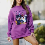 Bluza FRIENDS fioletowa