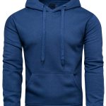 Bluza męska z kapturem granatowa Recea