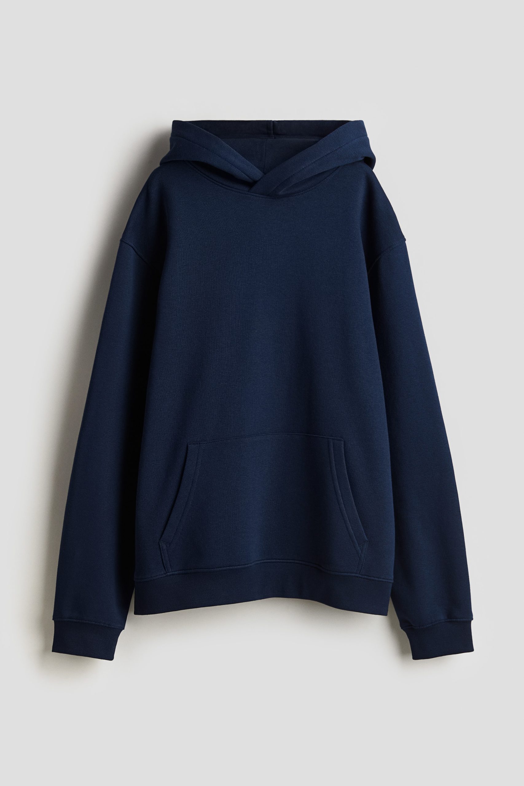 bluza-hm-740jry-1.jpg Bluza z kapturem Granatowy Dziecko | H&M PL - obrazek 1