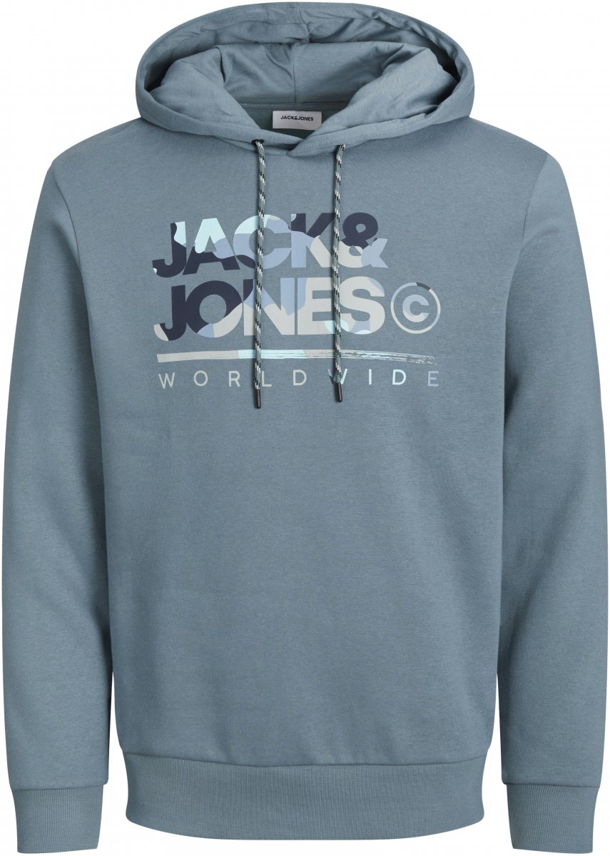 bluza-jack-jones-209yqh-1.jpg Jack & Jones JJLUKE Hoodie Goblin Blue - obrazek 1