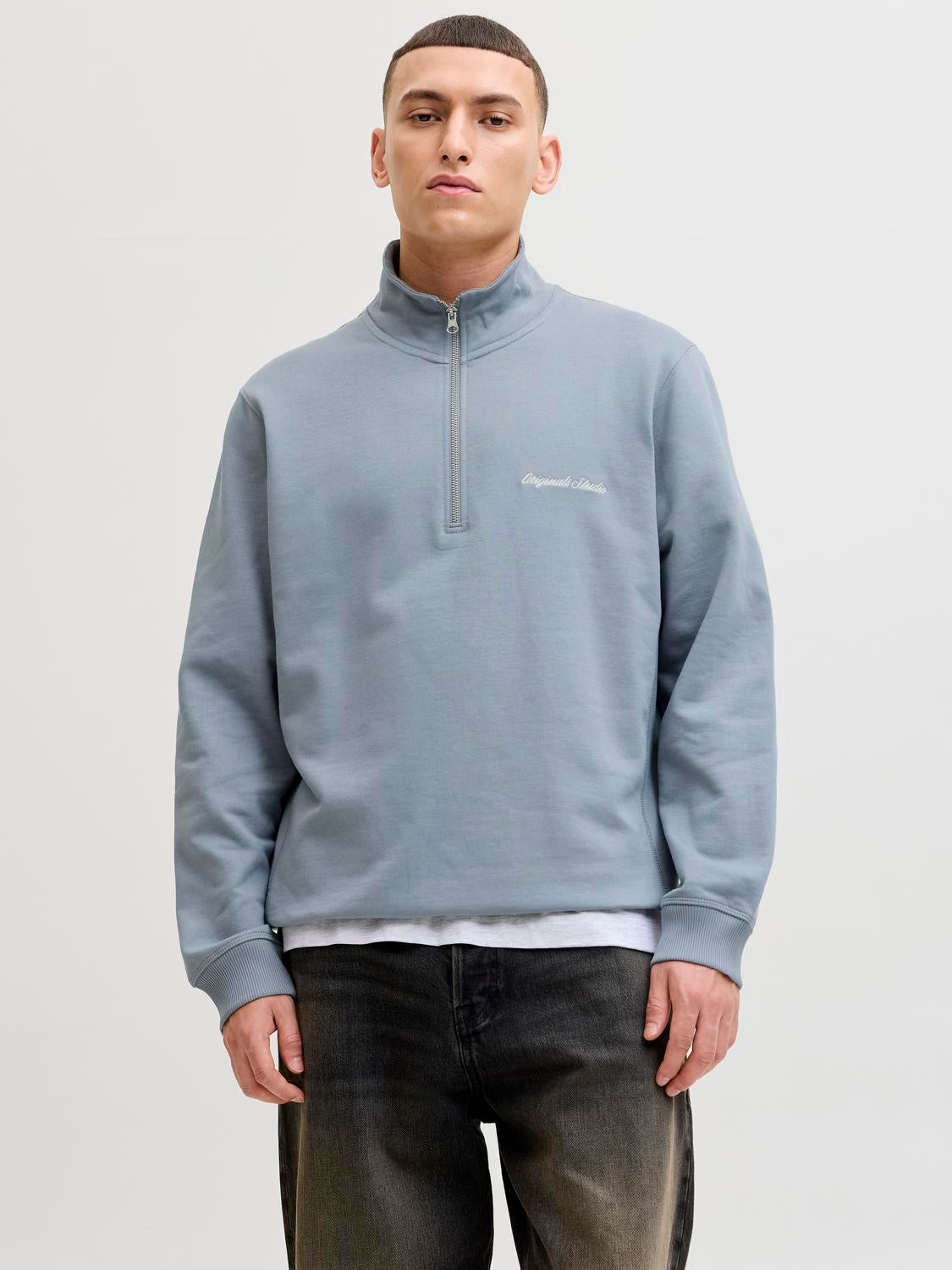 bluza-jack-jones-455xme-1.jpg Bluza z półsuwakiem z 50% zniżki | Jack & Jones® - obrazek 1