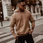BLUZA UNISEX OLAVOGA SPORT CIEMNY BEŻ