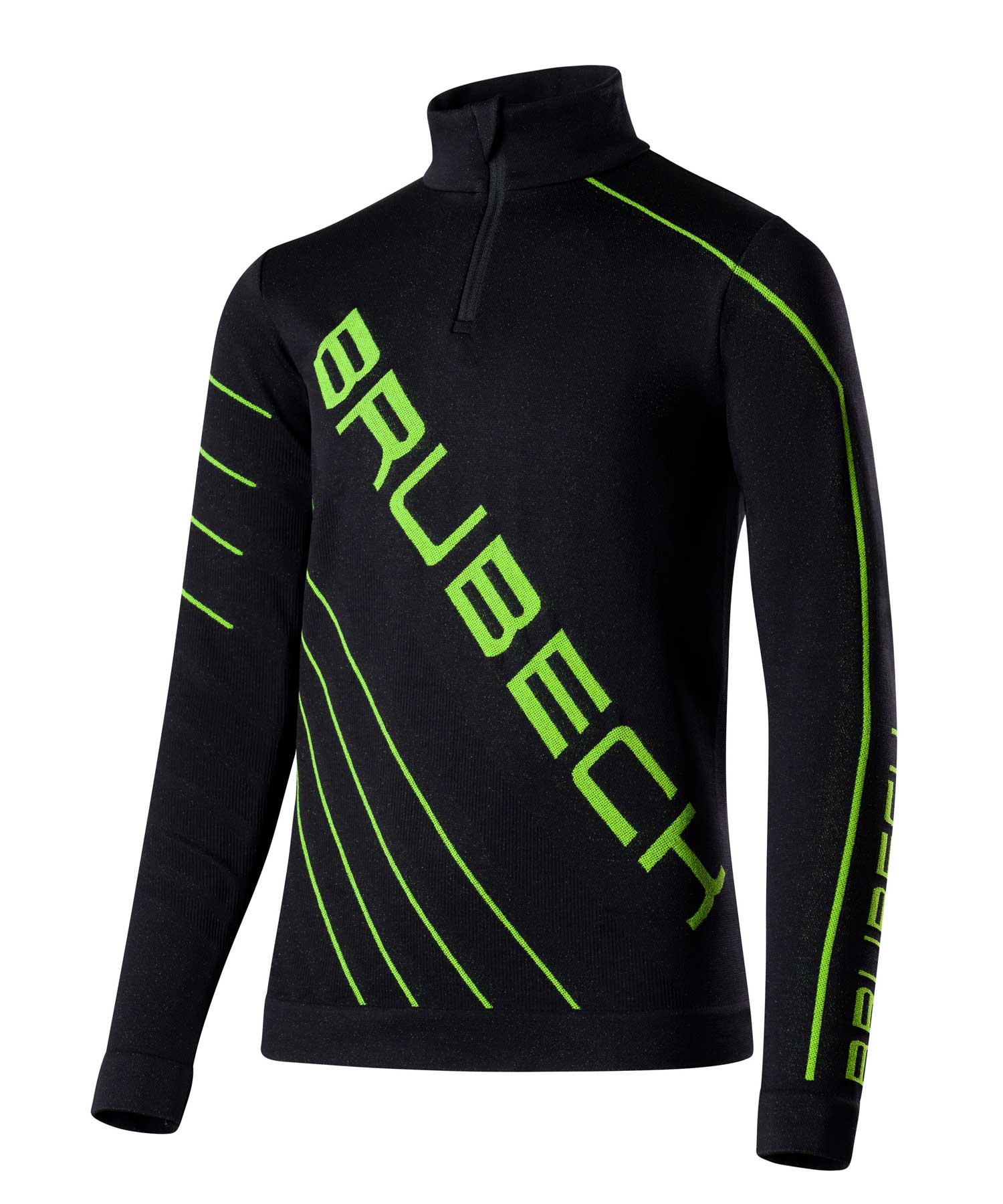 bluza-pilkarska-729vjl.jpg Dziecięca bluza piłkarska z krótkim zamkiem DRY JUNIOR - obrazek 1
