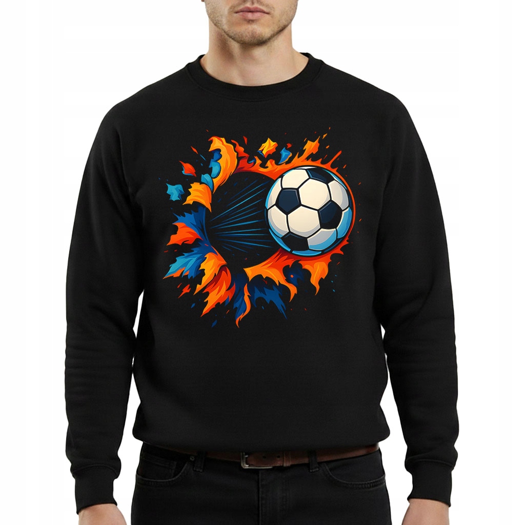 bluza-pilkarska-942ypu.jpg BLUZA PIŁKARSKA PIŁKA NOŻNA MĘSKA PREZENT DLA PIŁKARZA TRENINGOWA SOCCER S - obrazek 1