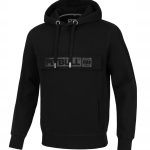 BLUZA męska z KAPTUREM PIT BULL gruba 360GSM KANGURKA PITBULL czarna XXL SPORT4U
