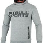 Bluza męska Pit Bull LOGAN GREY MELANGE WITH BLACK S ELEVEL Sklep online. Odzież i akcesoria znanych marek