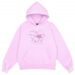 Pink spider boxy bluza różowa