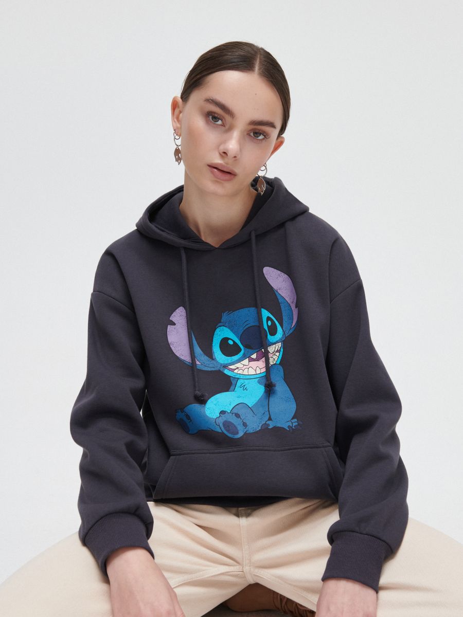 bluza-stitch-001auu-1.jpg Bluza z nadrukiem Stitch CROPP 0073H 90X - obrazek 1