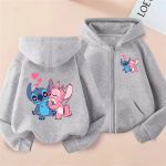 Rozpinana Bluza z Kapturem Stitch Disney rozm. 100 160