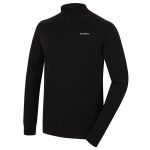 Bluza termiczna z wełny MERINO męska ARON ZIPS M czarna