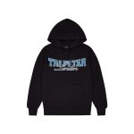 Trapstar Drop Out Hoodie Black Blue