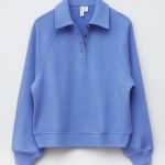 Bluza polo z kołnierzykiem – Jasnoniebieski – Sweatshirts & hoodies – & Other Stories PL