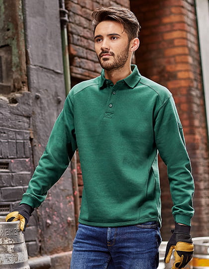 bluza-z-kolnierzykiem-629hqq.jpg Bluza robocza z kołnierzem Russell Collar Sweatshirt Logos Dystrybucja - obrazek 1
