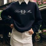 Luźna bluza z odpinanym kołnierzem :: LICHI Online fashion store