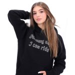 Bluza z kryształkami damska
