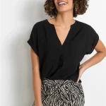 czarne Bluzki damskie • od 27.99 PLN 386 szt • bonprix sklep