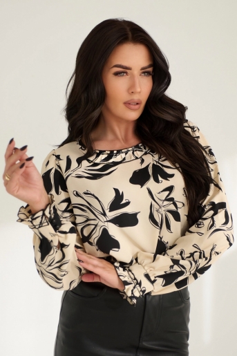 bluzki-wieczorowe-274bll-1.jpg Eleganckie Bluzki Damskie. Bluzka Wizytowa i Wieczorowa do Spodni czy Spódnicy Cama Shopping ♥ Sklep Odzieżowy Online ♥️ Butik Online - obrazek 1