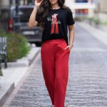Bluzki z nadrukiem OFF PINK More Than Fashion