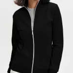 Bluza damska bez kaptura, czarny, M | CzysteUbrania.pl
