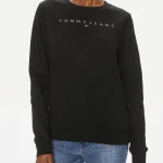 Bluza damska bez kaptura Tommy Jeans DW0DW17793 BDS XS Czarna (8720646641468). Bluzy bez kaptura damskie