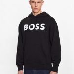 Boss Bluza 50487134 Czarny Regular Fit | Modivo.pl