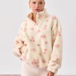 Bluza sherpa ze stójką Kolor Inny SINSAY 452HN 01K