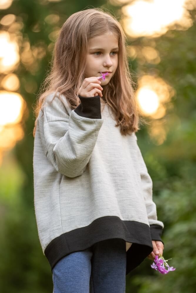 bluzy-dla-dzieci-201jbu-1.jpg Ciepła dziecięca bluza z wełny merino, oversize | MeriTales - obrazek 1
