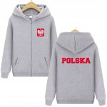 Bluza dla dzieci POLSKA rozpinana z kapturem 128 / 134, Biała