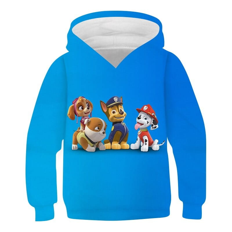 bluzy-dla-dzieci-657gor-1.jpg Bluza Dla Dzieci 3D PSI PATROL rozmiar 100 160 - obrazek 1