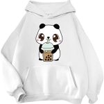 OBASDFD Śliczne modne bluzy dla kobiet, dla nastolatek sukienki mini, biały, XXL : Amazon.pl: Moda