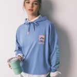 Niebieska bawełniana bluza z kapturem | Bluzy dla nastolatków | WomenSecret