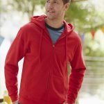 Bluza męska Fruit of the Loom Classic Hooded Sweat Jacket Logos Dystrybucja