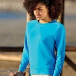 FRUIT OF THE LOOM 62 146 0 Damska lekka bluza raglanowa 240g